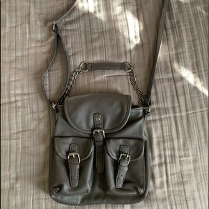 Gray stylish purse